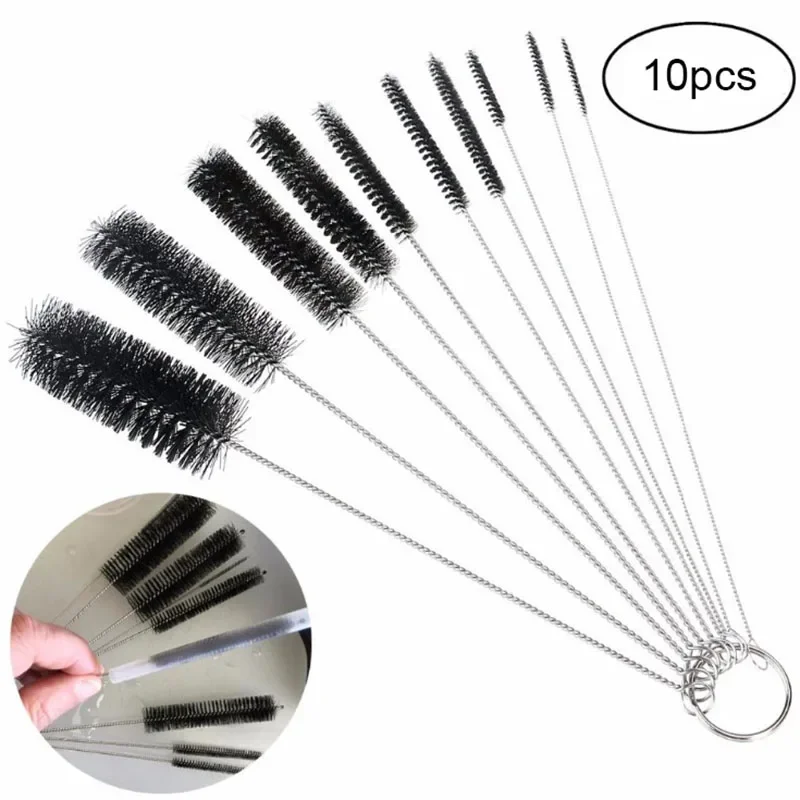 Planted Aquarium Tools - 10 buah/set sikat pembersih pipa tabung