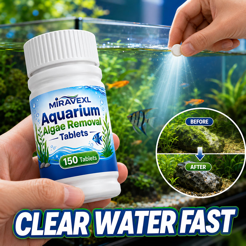 Planted Aquarium Tools - Tablet Penghilang Alga Akuarium MIRAVEXL 150,