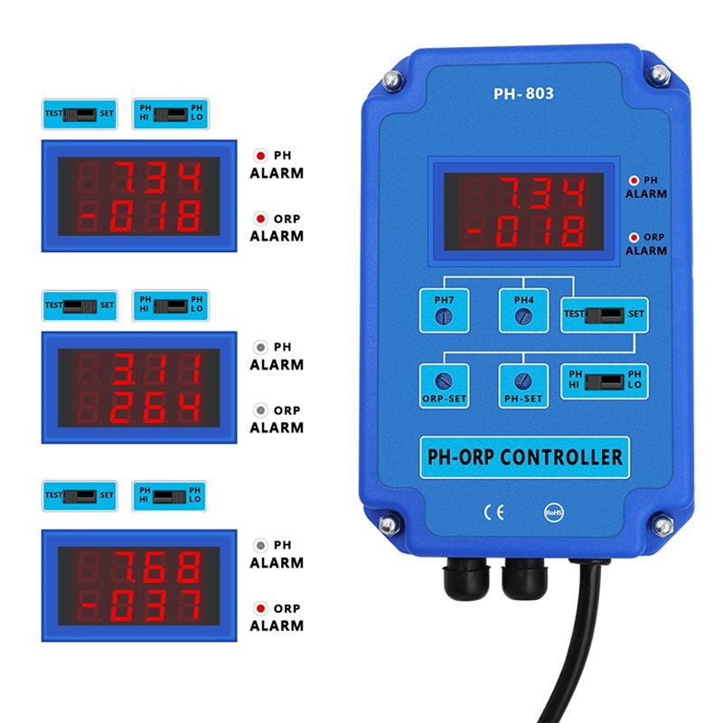 A01E-Digital 2 & 1 PH ORP Moni - Planted Aquarium Ph ulasan dan harga