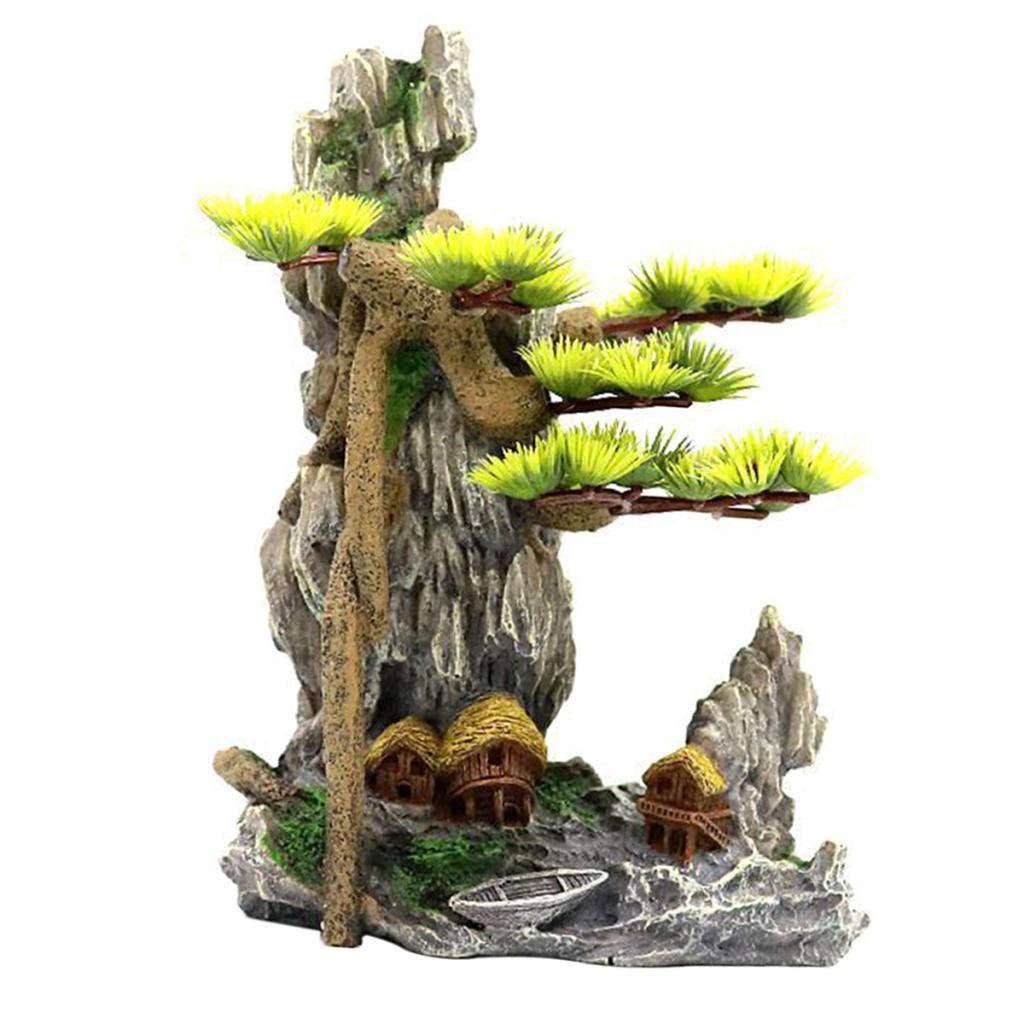 Gua Pohon Gua Reptil Gua Batan - Aquarium Planted Wood ulasan dan harga