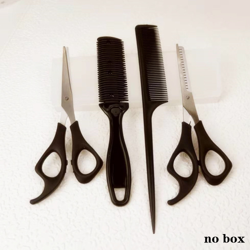 Baru 【4 Buah Gunting Rambut Gu - Trimming Scissor Set ulasan dan harga