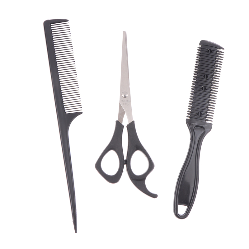 Baru 【4 Buah Gunting Rambut Gu - Trimming Scissor Set ulasan dan harga