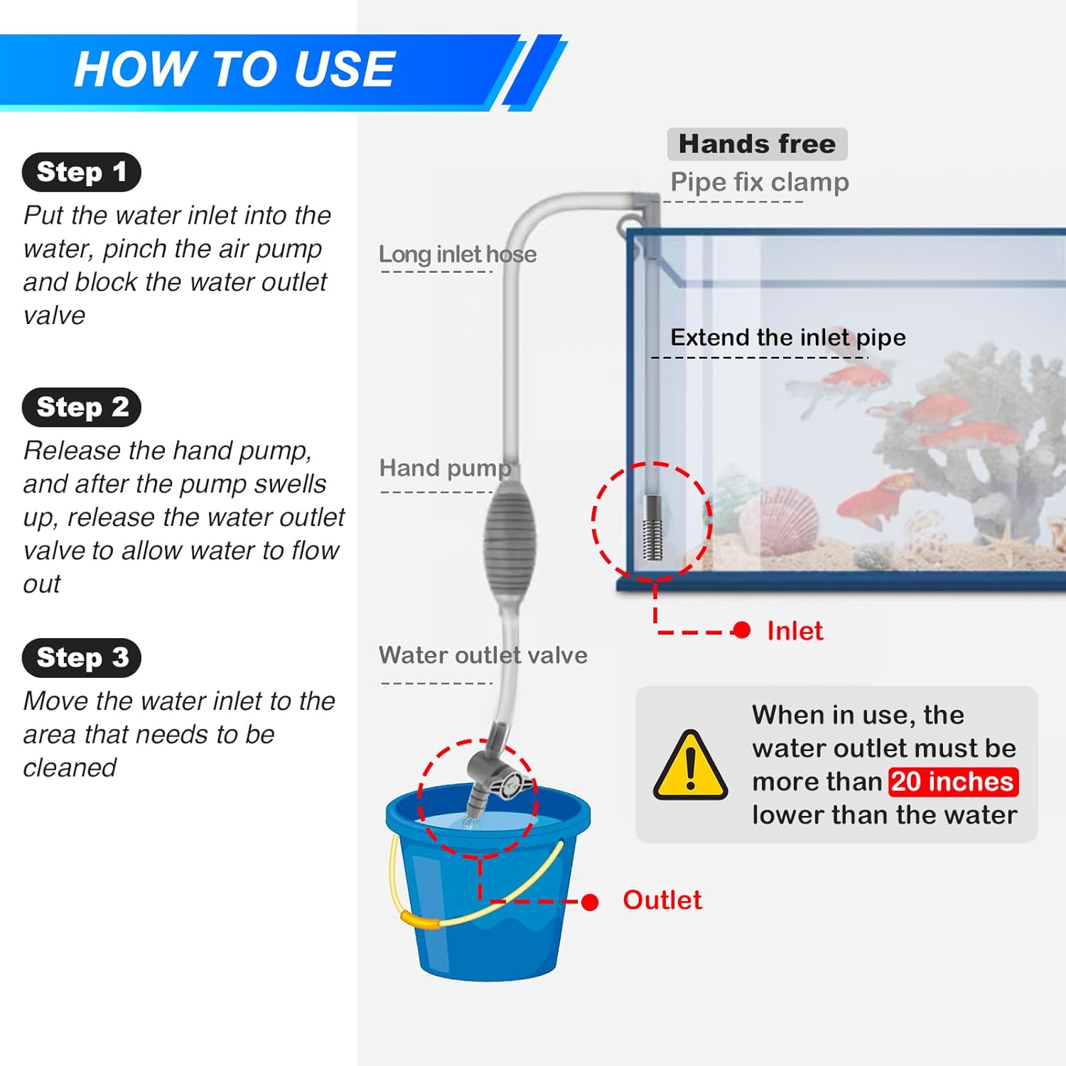 Kit peralatan pembersih akuari - Planted Aquarium Tools ulasan dan harga