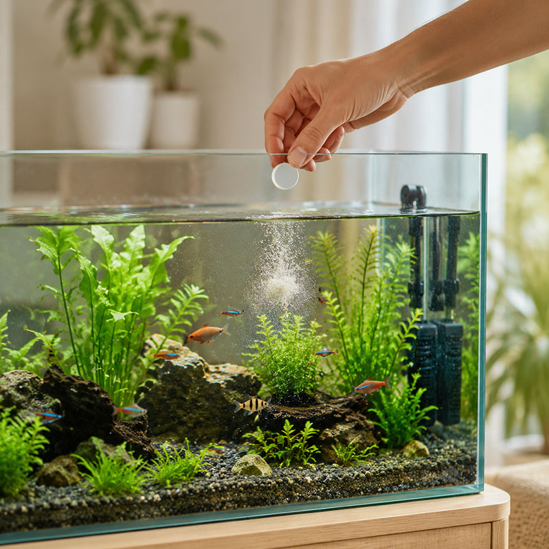 Tablet Penghilang Alga Akuariu - Planted Aquarium Tools ulasan dan harga